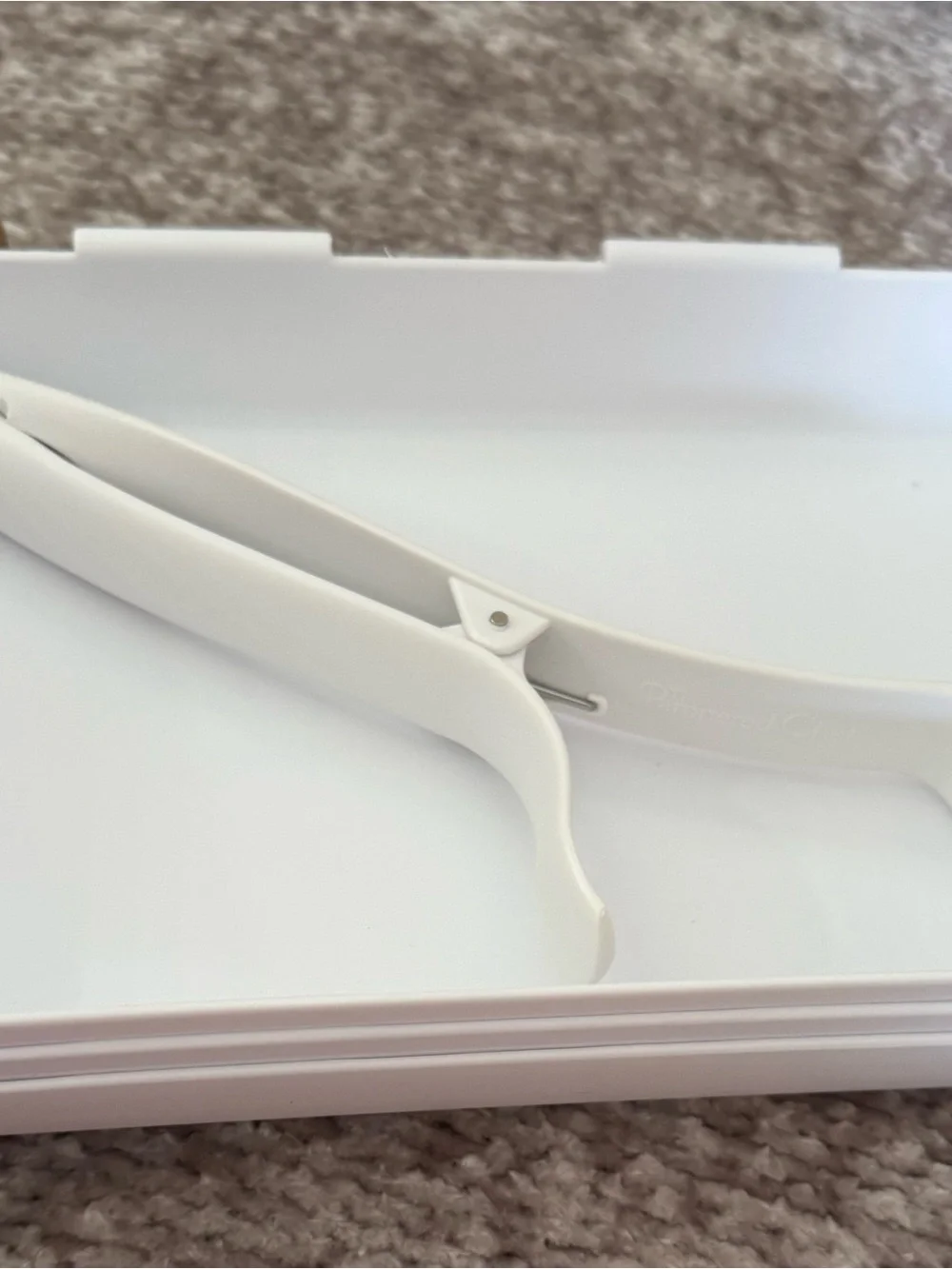 Pampered Chef Coating Trays and Tool # 2605, Interlocking Trays, 4-Piece Set